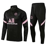 JIEAGY Paris Jersey Trainingsanzug Langarm Jacke Frühling und Herbst Jacke Fußball...