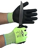 GUARD 5 - Schnittsichere Arbeitshandschuhe - 3 Paar - Schnittschutzhandschuhe...