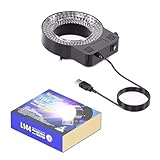 RPFROP USB-betriebene LED-Leuchte mit 144 72 64 LED-Lichtringen für Stereo-Mikroskope...