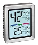 TFA Dostmann EXACTO Digitales Thermo-Hygrometer, 30.5047.54, Luftfeuchtigkeit,...