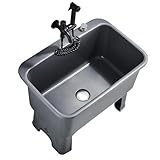 Freistehendes Bodenwischbecken, Wischbecken mit Großem Fassungsvermögen und Bequemer...