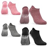 Occulto Damen & Herren Yoga Socken 2-4er Pack (Modell: Mady) 4 Paare |...