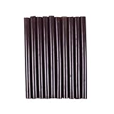 ZAYRAY 10 Stück 100 mm x 7 mm Klebestifte für Heißklebepistole, Braun