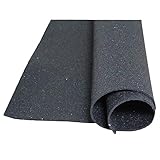 acerto 30151 Bautenschutzmatte aus Gummigranulaten - 3,00m x 1,00m x 5mm * Für...