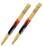 Unbekannte Paar Drumsticks5A 4 StückAhornholz Mallet SticksHolzkopf DrumsticksMSA Impact...