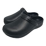 REIS Unisex Clogs & Pantoletten, Schwarz, 38 EU
