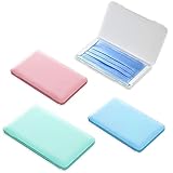 4 Stück Maskenbox, Masken Aufbewahrungsbox,Masken Tasche Aufbewahrung, Maskenbox für...