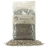 Premium SYBASoil Bimsstein 3 Liter , Bims 1-8mm , pflanzgranulat , Pflanzsubstrat