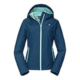 Schöffel Damen Jacket Wamberg L, winddichte, atmungsaktive Regenjacke, komfortable...