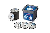 Bosch 100x Trennscheibe Standard for Metal (für Metall, Stahl, Blech, Ø 125...