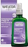 WELEDA Bio Lavendel Körperöl - ätherisches Naturkosmetik Hautpflege Massageöl /...