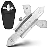 MIB Schweißnahtlehre in Präzisionsausführung, rostfrei & mattverchromt |...