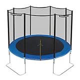 Ultrasport Gartentrampolin Jumper, Ø 305 cm, inkl. Sprungtuch, Federn,...