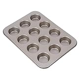 Changor Backform, einfach zu backen 12 Tassen Backblech Küchenwerkzeug für Backofen...