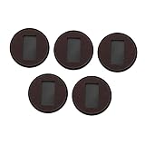FOYTOKI 5Stücke Filz Pads für Möbelrollen rutschfeste Möbel Caster Cups für Betten...