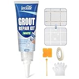 Fugenreparaturset für Fliesen, 1er-Pack Fugenenthärter, schnelltrocknender weißer...