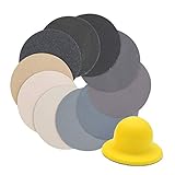 VIBRATITE 40 Stück 100mm Nass Trocken Schleifpapier Feine Körnung 80 bis 7000...