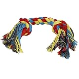 SPRINGOS Hundespielzeug Spieltau 2 Knoten 32 cm