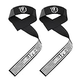 GORILLA SPORTS® Zughilfen Krafttraining - 2er Set, Silikon, Gepolstert, Weich,...