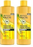 Garnier Fructis Bananen Shampoo, Für strapaziertes Haar, Sanfte Reinigung mit leichtem...
