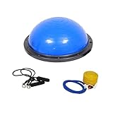 Baumarktplus Yoga Gymnastik Balance Half Ball Trainingsball Gymnastikball Pink Blau Lila...