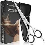 Schwertkrone Haarschneideschere Haarschere Friseurschere aus Edelstahl...