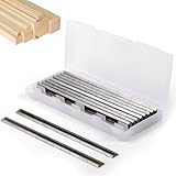 10 Stück 82mm Hobelmesser Hss Set,Hobelmesser Set,Elektrohobel Hss Klinge 82x5,5...