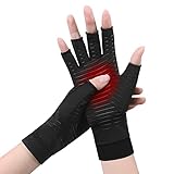 ACWOO Kupfer Arthritis Handschuhe, Kompressionshandschuhe Herren Damen für Rheumatoide &...