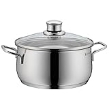 WMF Diadem Plus Kochtopf groß 20cm, Glasdeckel, Bratentopf Induktion 3l,...