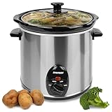 Syntrox 3,0 l Slow Cooker | Schmortopf | Schongarer | Multikocher Delira,...