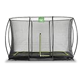 EXIT TOYS Silhouette Bodentrampolin - 244x366cm - Rechteckiges Gartentrampolin Outdoor...
