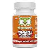 Vitamin B Komplex Kapseln hochdosiert - Qualität aus Deutschland - vegan -...
