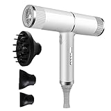 Schwamm Weißer Wind Haartrockner Diffusor Haarbläser mit Anionen-Trocknungsfunktion für...