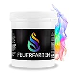 Feuerfarben Pulver für buntes Feuer 250 Gramm für Feuerstellen, Kamin, Ofen,...