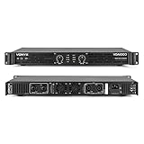 Vonyx VDA1000 PA Verstärker Endstufe 1000 Watt, mit 3-Band-Equalizer, 2 Kanal DMX Kombi...