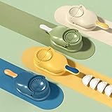 Teigtaschen Maker, Dumpling Maker 2-in-1-Knödelformdruck,Manuelle Teigpresse,...
