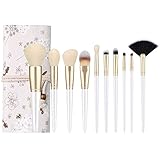 Kliplinc 10-teiliges Make-up-Pinsel-Set mit Tasche