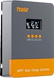 PowMr 60A MPPT Solarladeregler 12V 24V 36V 48V Auto, Solarregler PV-Eingang MAX 160V 2800W...