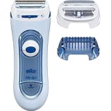 Braun Silk-épil Lady Shaver, Damenrasierer elektrisch, 3-in-1 Elektrischer Rasierer,...