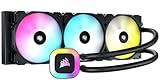 CORSAIR H150 RGB-Flüssig-CPU-Kühler - 360mm AIO - SP120 RGB Elite Lüfter - Passend Für...