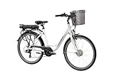 F.lli Schiano E-Moon, E Bike für die Stadt 26 Zoll, 36V 13Ah Abnehmbarer Akku,...