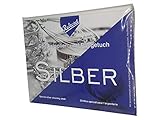 Silberputztuch Für Schmuck 30x24 cm Besteck & Münzen Hochwertiges Multifaser Tuch Made...
