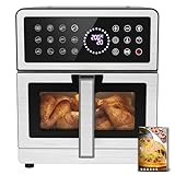 Heißluftfritteuse 8L XXL | Airfryer Ober/Unterhitze Heizelemente, Air Fryer Luftfritteuse...