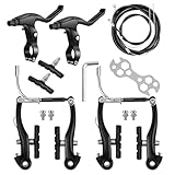 Luckwaii Fahrrad Bremsen Set Aluminium Bremshebel Schalthebel Fahrrad Bremshebel...