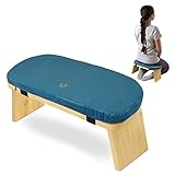 Florensi Meditationsbank - Meditationsbank Klappbar - Ergonomischer Bambus...