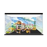 Figures Display Box für LEGO 41729 für Frien-ds Heartlake Downt-own Diner, Acryl,...