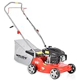 HECHT Benzin Rasenmäher – leistungsstarker 4 Takt Motor– mit 40 cm Schnittbreite –...