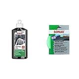 SONAX 291141 Leder-Pflege-Lotion, 250 ml & MicrofaserPflegePad (1 Stück) für...