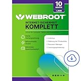 WEBROOT Internet Security Complete 2025 | + Passwort-Manager, Smartphone/Tablet,...