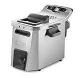 De’Longhi PremiumFry F44532.CZ Kaltzonen Fritteuse, 1,5 kg Fassungsvermögen, Easy Clean...